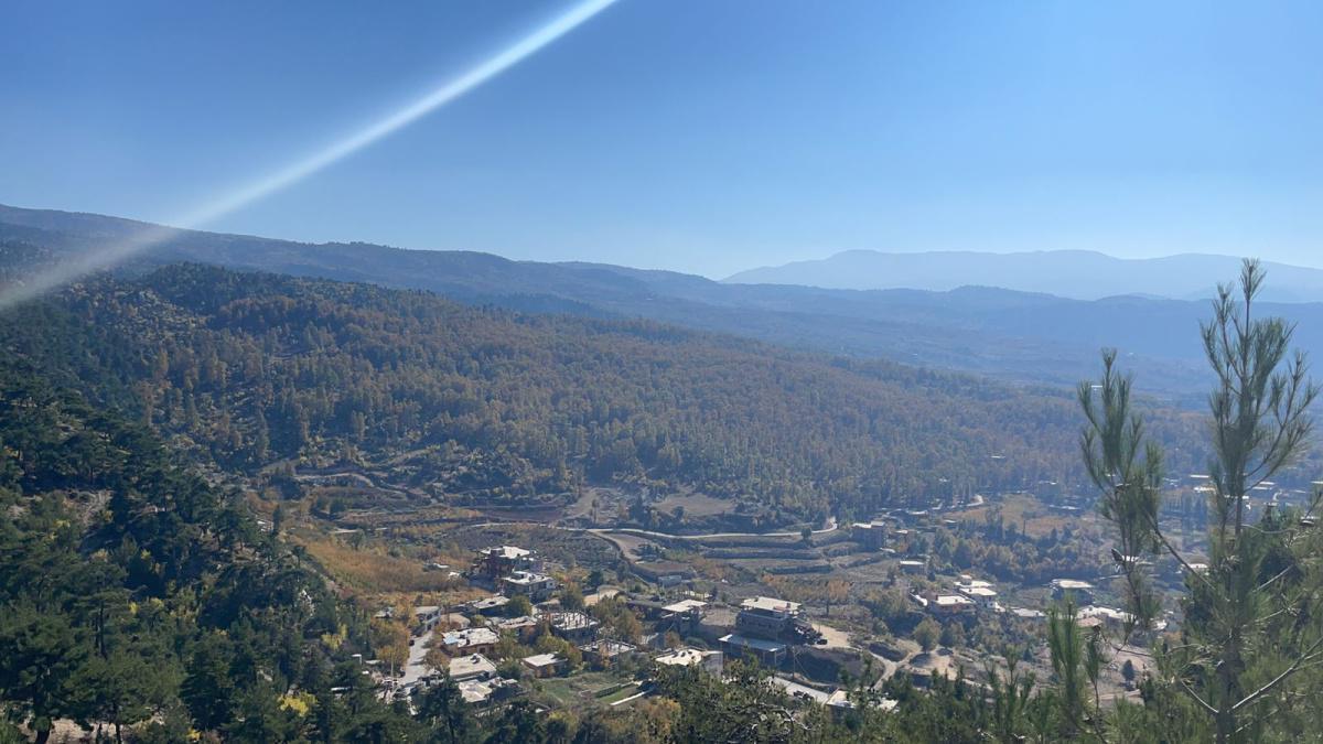 View from above the Azr forest