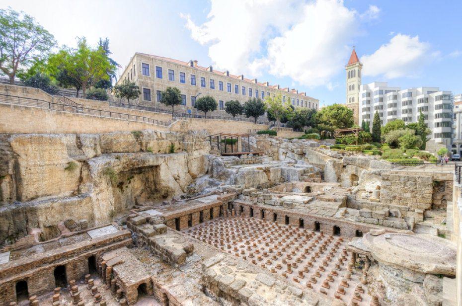 Roman Bath Ruins