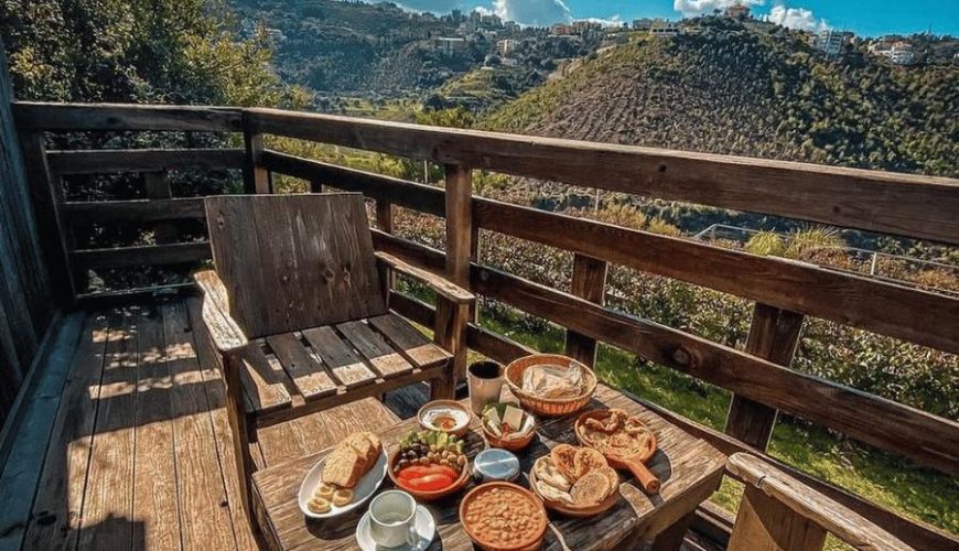 Large Cabin 5 in a Resort – Nammoura, Jbeil