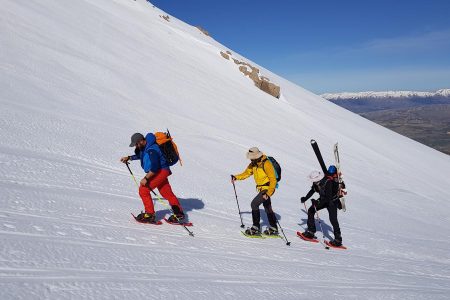 Mount Hermon winter ascent (Summit at 2813 m)