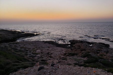 Scenic drive in Naqoura