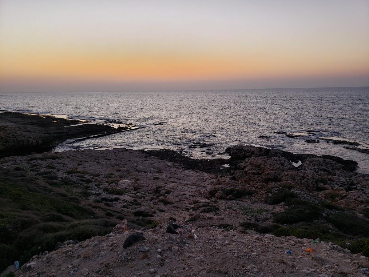 Scenic drive in Naqoura