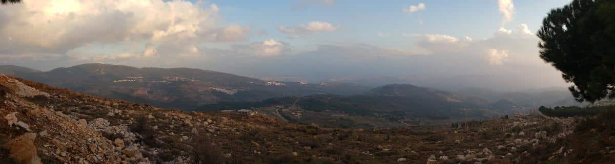 منظر من طارق النبطية-جزين