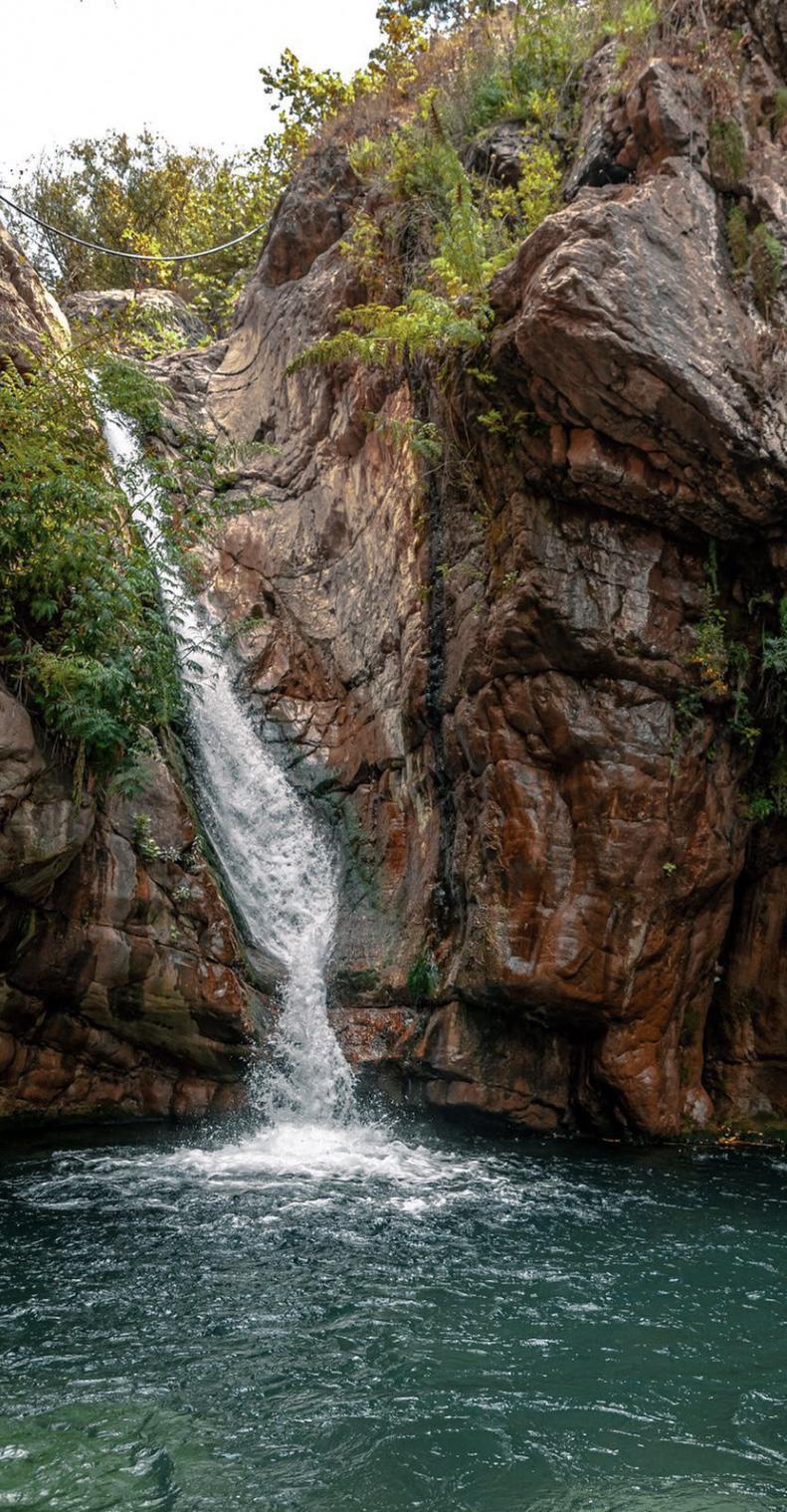 Akkoura Waterfalls