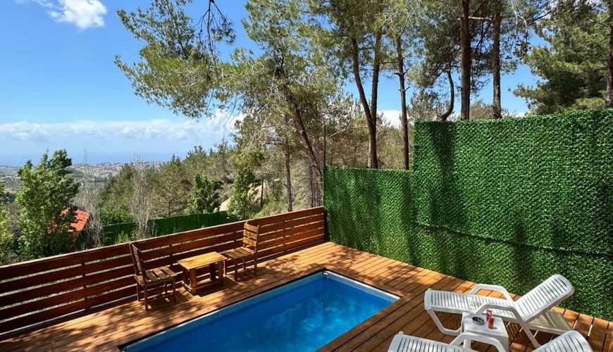 Blue Jay Wooden Cabin – Mazboud, el Chouf