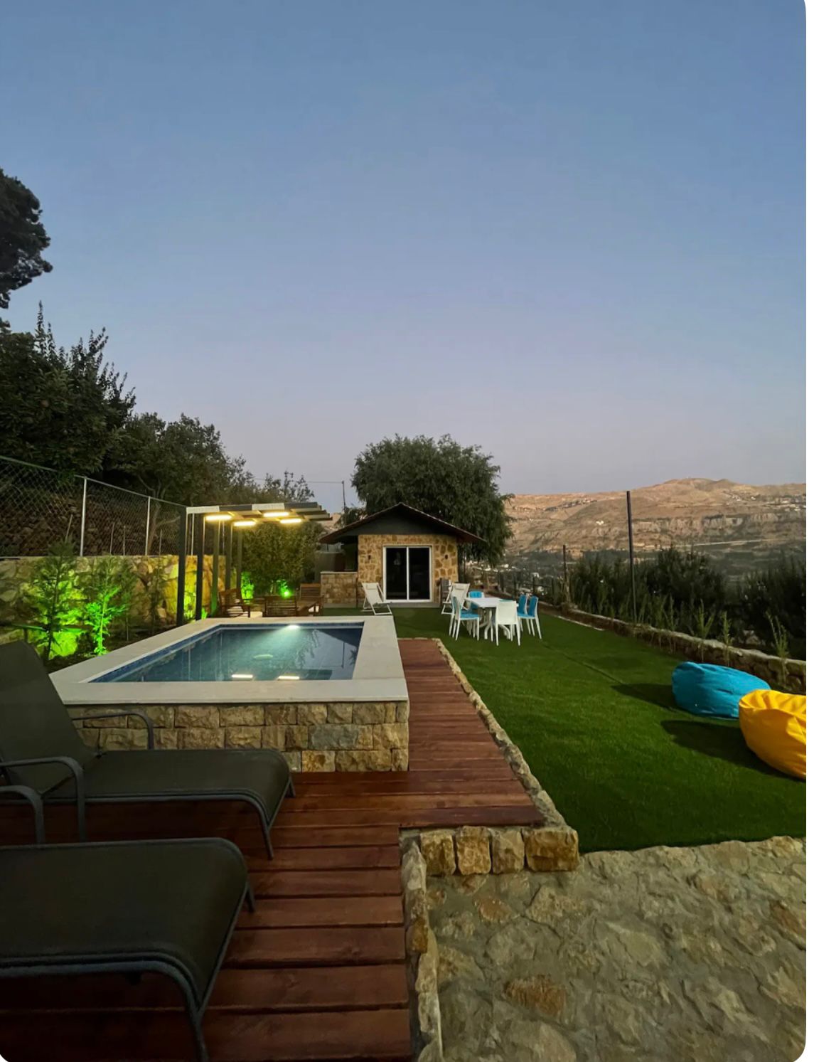 Chalet with Pool – Hrajel, Faraya