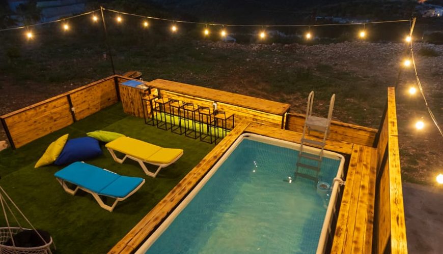 Wooden Chalet with Pool – Chabtine, Batroun