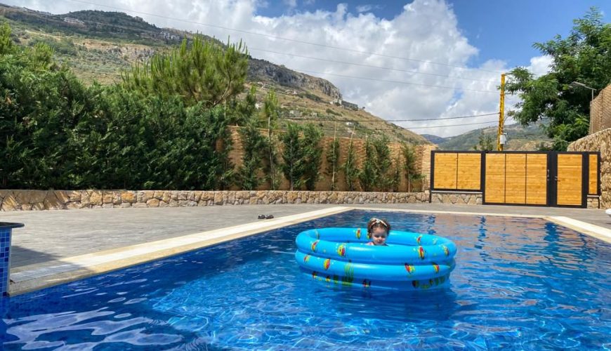 Private Pool for Full Day – Ramliyeh, Aley